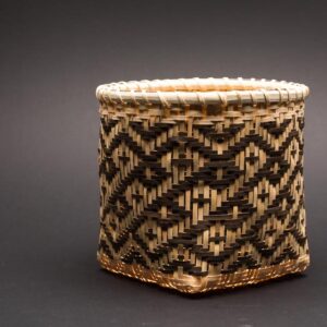 White Oak Basket: Man-in-a-Coffin Pattern